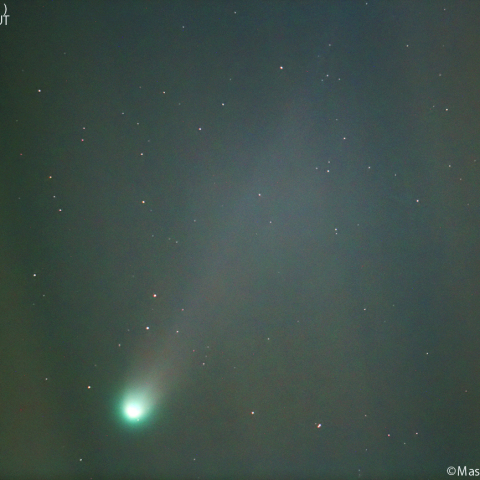 雲間のレモン彗星 (C/2025A6)：2025/10/14