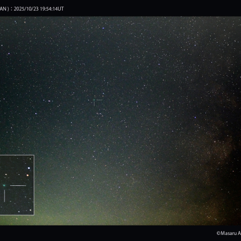 33mmで撮影したスワン彗星  (C/2025R2):2025/10/23