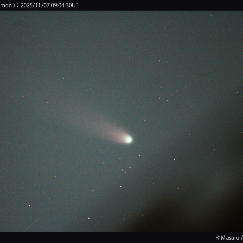 沈むレモン彗星 (C/2025A6)：2025/11/07