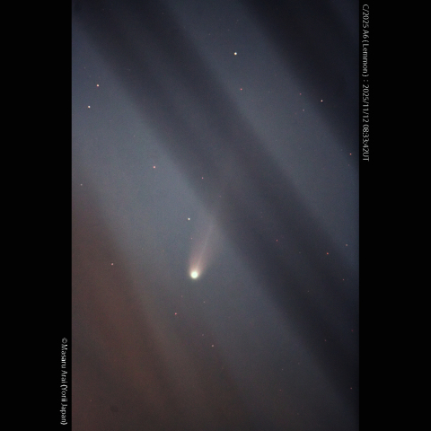 沈むレモン彗星 (C/2025A6)：2025/11/12