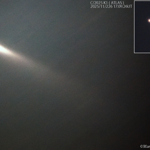 アトラス彗星 ( C/2025K1 )：2025/11/27