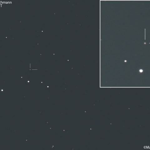 シュヴァスマン-ヴァハマン彗星 ( 29P )：2026/04/16