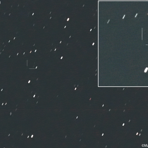 ムルコス彗星(124P)の予報位置：2026/04/24