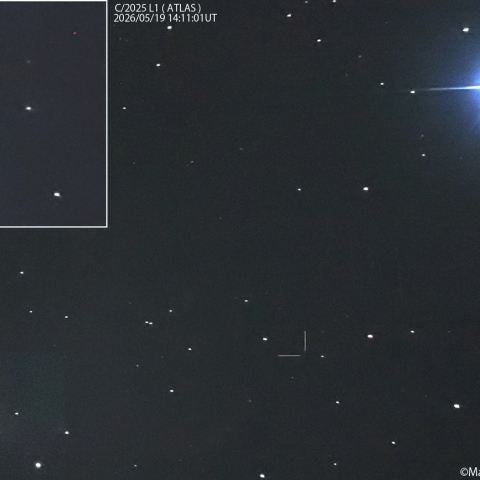 M109とアトラス彗星 (C/2025L1):2026/05/19
