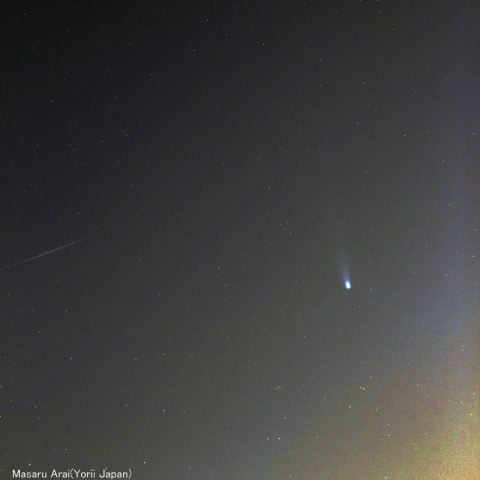 アイソン彗星と流星？