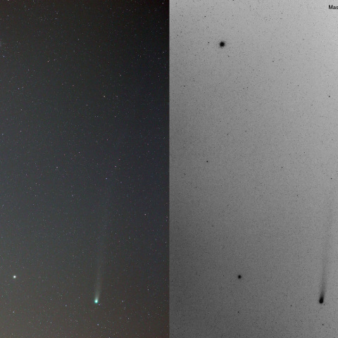 M13とラブジョイ彗星(20131214)