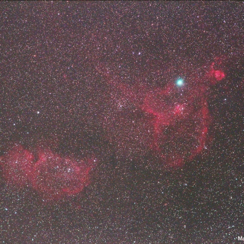 180mmによるジャック彗星