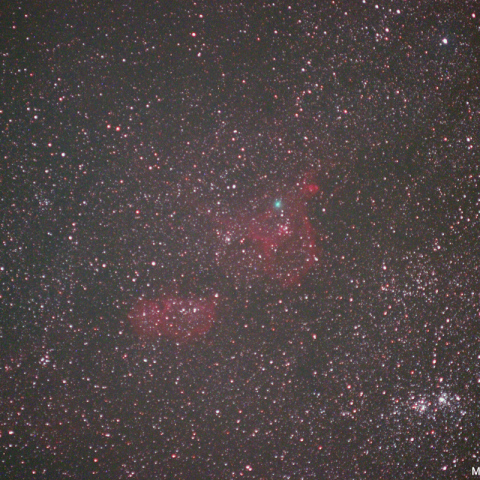 90mmによるジャック彗星