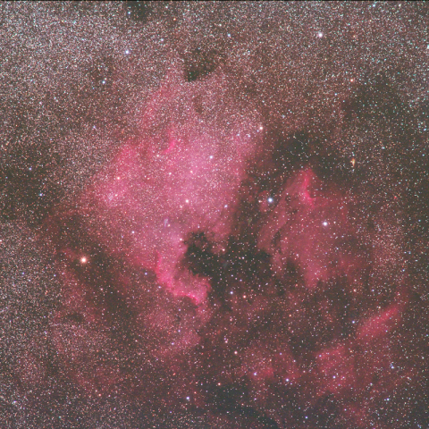 180mmによる北アメリカ星雲