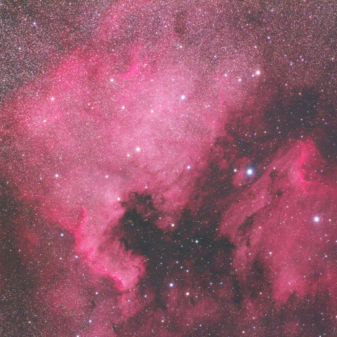 300mmによる北アメリカ星雲