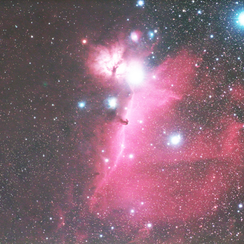 300mmによる馬頭星雲