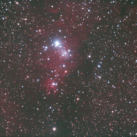 500mmよるコーン星雲