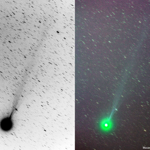 300mmによるラブジョイ彗星