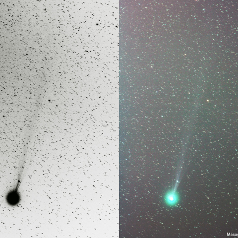 180mmによるラブジョイ彗星