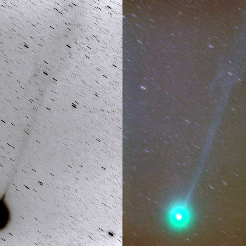 300mmによるラブジョイ彗星