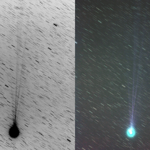 180mmによるラブジョイ彗星