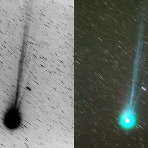 300mmによるラブジョイ彗星