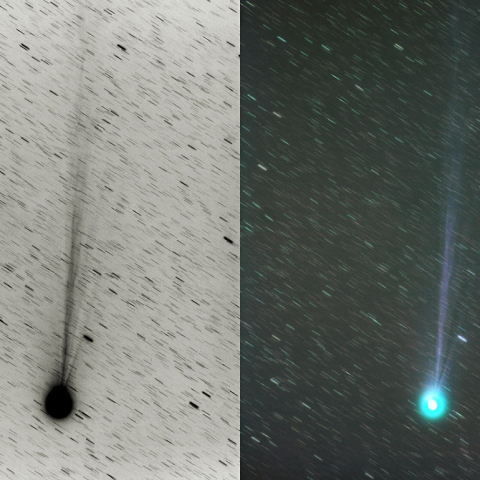 180mmによるラブジョイ彗星