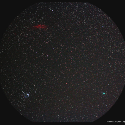 ラブジョイ彗星・スバル・カリフォルニア星雲