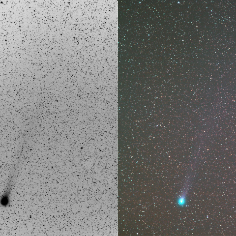 180mmによるラブジョイ彗星