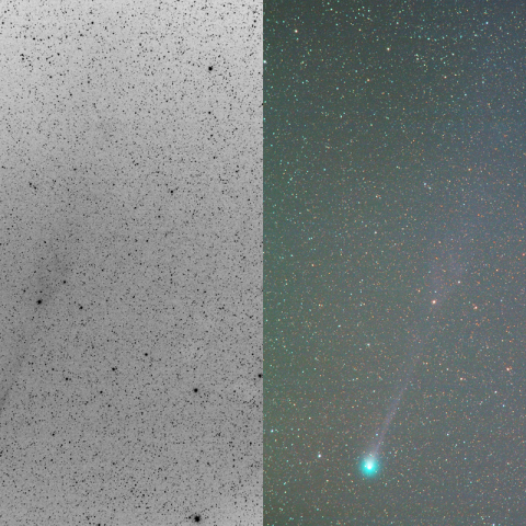 180mmによるラブジョイ彗星