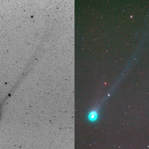 300mmによるラブジョイ彗星