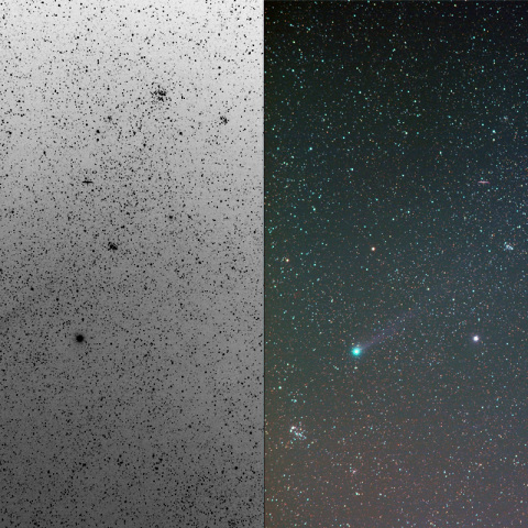 180mmによるラブジョイ彗星