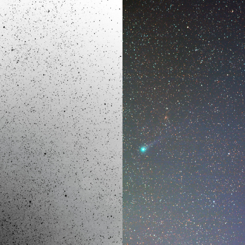 180mmによるラブジョイ彗星