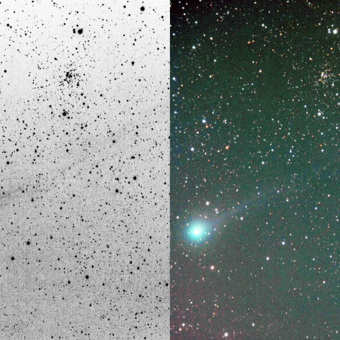 500mmによるラブジョイ彗星