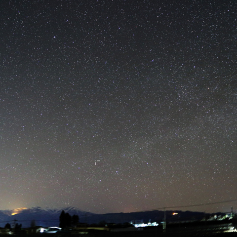 18mmによるラブジョイ彗星