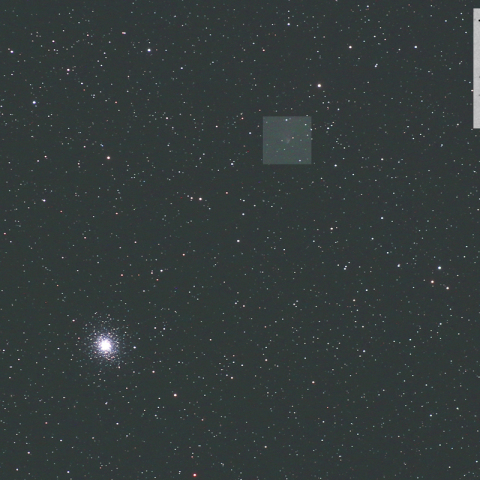 M92とC/2013 A1の接近
