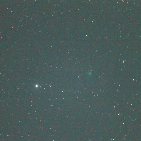 200mmによるラブジョイ彗星