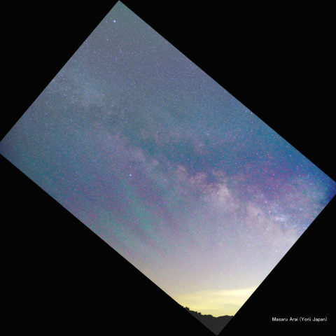 大気光と夏銀河