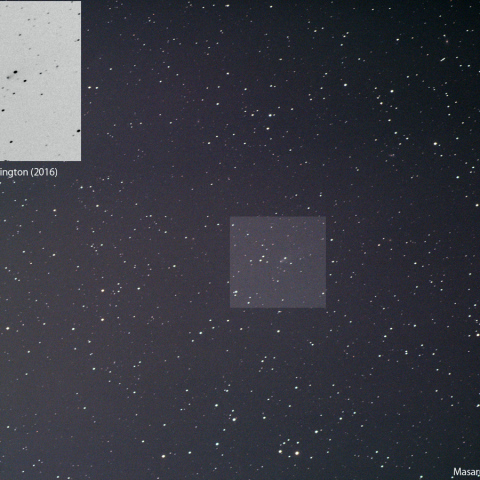 300mmによるヴォルフ-ハリントン彗星