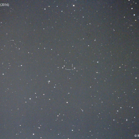 ミラーレンズによるヴォルフ-ハリントン彗星