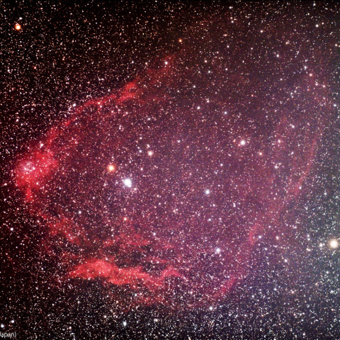 冷却カラーCMOSカメラによる Sh2-129