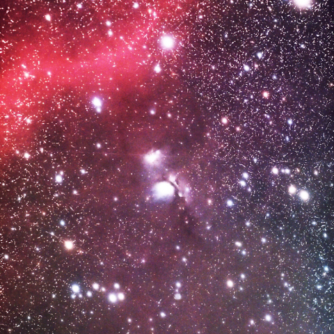 冷却カラーCMOSカメラによるM78