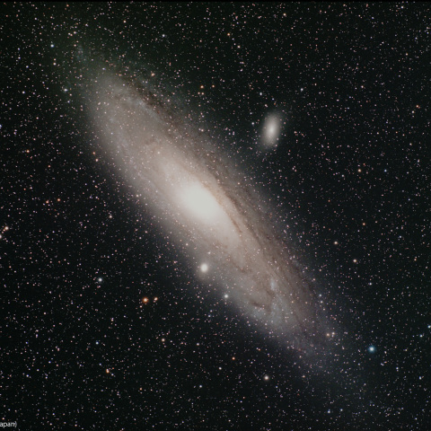 冷却カラーCMOSカメラによるM31