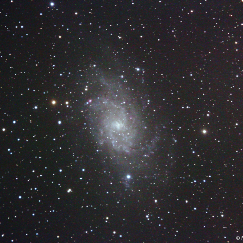 ミラーレンズによる M33