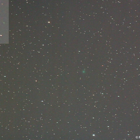 1月30日夕刻のエンケ彗星