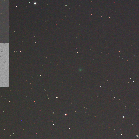 2月3日夕刻のエンケ彗星