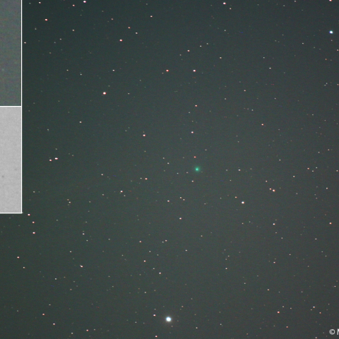 2月15日夕刻のエンケ彗星