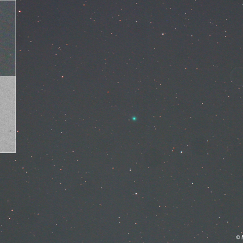 2月24日夕刻のエンケ彗星