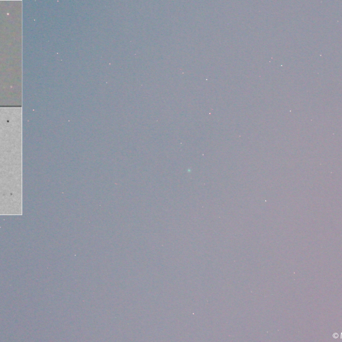 2月27日夕刻のエンケ彗星