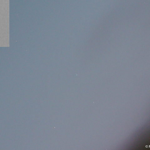 3月3日夕刻のエンケ彗星