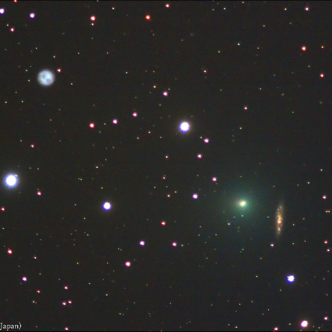 M108に大接近したタットル・ジャコビニ・クレサーク彗星