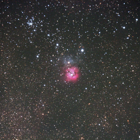 ミラーレンズによるM20