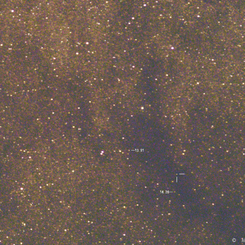 300mmによる「へびつかい座の新星2017」