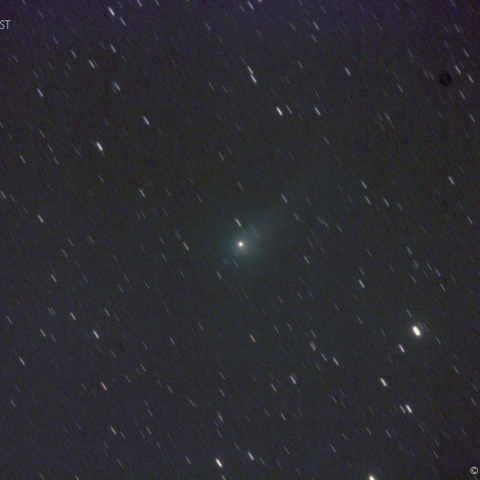 ミラーレンズによるジョンソン彗星