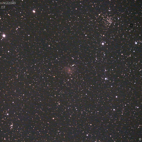 ミラーレンズによる超新星2017eaw in NGC6946